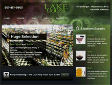 Tablet Screenshot of lakeliquorar.com